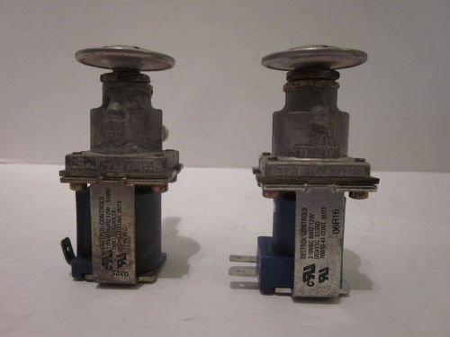 Lot 2 Deltrol Controls DSV11C S155D 70070-41 240VAC 60Hz 12W USA Bunn Dual DBC