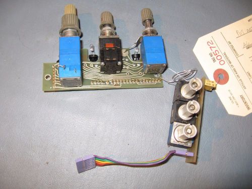 Tektronix  7854 Pot Adj &amp; Intensity circuit boards