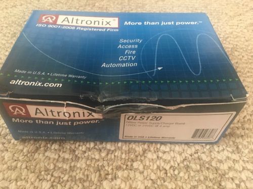 Altronix OLS120 Offline Power Supply / Charger Board