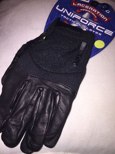 Franklin Uniforce Cut Resistant Tactical Gloves, Black - Kevlar Lined  - L