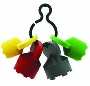 Neoperl 11 9110 5 Cache Plastic Clip with 4 Keys, 1 of Each Size Key