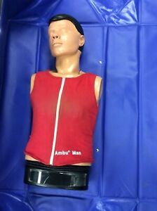 Ambu Man Trainer Adult CPR Manikin EMT Nurse Training Torso 234001000