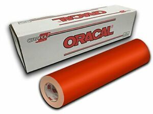 Oracal 651-12&#034; x 10yd - Orange 034