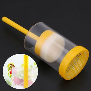 Beekeeper Queen Bee Marking Cage Marker Plunger  Bottle Beekeeping Tools US A7