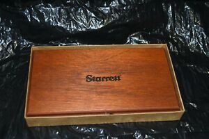 Starrett 436 4-5 in micrometer with box and factory box