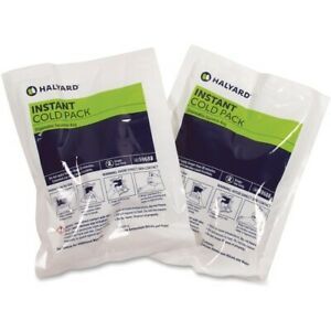 Halyard Instant Cold Pack, 20 Minute Therapy, 6&#034;x8&#034;, 24/CT (HLY59688)