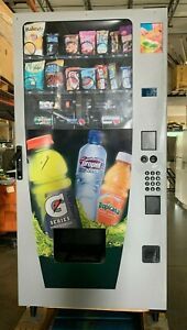 Wittern Drink &amp; Snack Combination Refrigerated Vending Machine Model # 3577