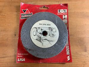 New Vermont American Grinding Wheel 5&#034; x 3/4&#034; 60 Grit 17516 -USA made -Free Ship
