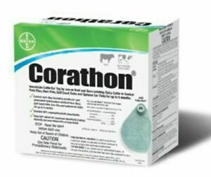 NEW Bayer Corathon Insecticide Cattle Ear Tags for Pest Control - 20 Count