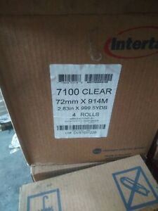 Clear Packing Tape 19 Boxes 4 Rolls Each Box, 2.83 in x 999.5 yds each roll
