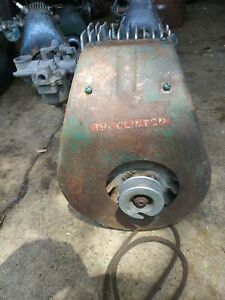 Vintage Clinton Gas Engine Motor 748 ARH  700 series Clinton  Straight fins