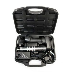 NEW TH-1103 12V Electric Cordless Rechargeable Grease Gun Black