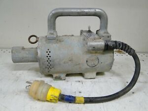 Denver Concrete Vibrator Model EM 1.5hp AC/DC 12000 rpm MOTOR ONLY