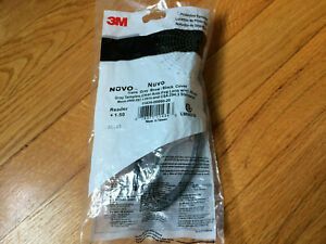 3M Nuvo Reader Safety Glasses with Clear Bifocal Lens + 1.50