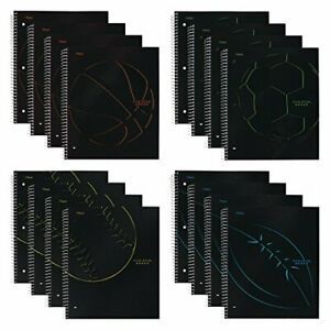 Five Star Spiral Notebooks 1 Subject College Ruled Paper 100 Sheets 11&#034; x 8-1...