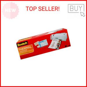Scotch Thermal Laminator with 2 Starter Pouches 8.5&#034; x 11&#034;