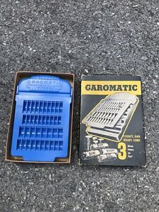 GAROMATIC Coin Counter Wrapper Manual Wrapping-Counting Vintage  Rare