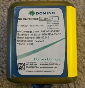 IC-2BK024 Domino Amjet Replacement Printing ink A-Series