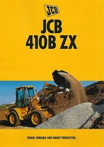 Equipment Brochure - JCB - 410B ZX - Wheel Loader - 1997 (E6743)