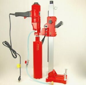 NEW 4&#034; Z-1WS CORE DRILL by BLUEROCK ® Tools 2 SPEED W/ STAND CONCRETE CORING