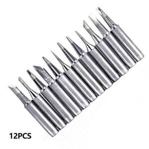 12 Pcs Solder Screwdriver Soldering Iron Tip For Hakko I0M5 Station H5N1 Q4M9
