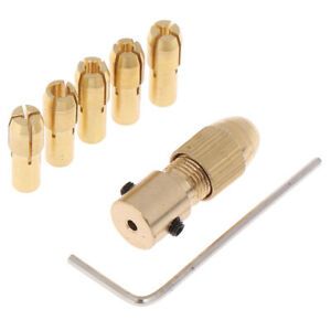 Electric Motor Shaft Mini Drill Chuck Fixture 0.3mm-3.0mm Small To DrillYJMO