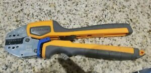 ERG4002 Sta-Kon T &amp; B Ratcheting Manual Crimper, 10-22 awg