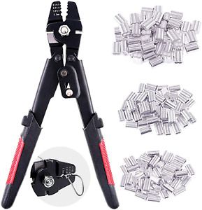 2.2mm Wire Rope Crimping Tool Wire Rope Swager Crimpers Fishing Crimping Tool