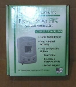 PSG Digital Fan Coil Thermostat 24 VAC, PFC-M24-RS New