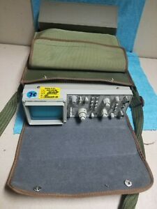 Leader LC-2131 * 60 MHz Portable Multi Channel Analog Oscilloscope * Used Once