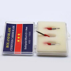 ROLAND CUTTING BLADE 45° FOR VINYL CUTTING PLOTTER STANDARD 60 PCS HIGH QUALITY