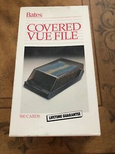 Bates Vue File With 500 Cards CVF24BK