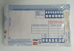 Vintage Mastercard Visa Carbon Credit Card Machine Slips Receipts Forms 50