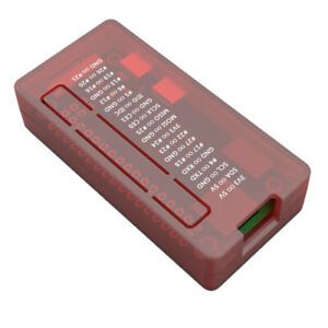 ABS Plastic Protective Case Cover for Raspberry Pi Zero &amp; Zero W Red