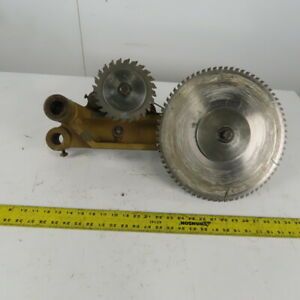 SCM Z30 Circular Saw And Scoring Saw Twin Blade Head Assembly