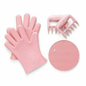 REGAL CUSTOM PINK MEAT SHREDDING KIT BEAR CLAWS, SILICON MAT. SILICON HOT MI NEW