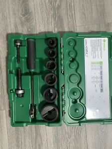 Greenlee 7238SB Slug-Buster Knockout Kit with Ratchet Wrench