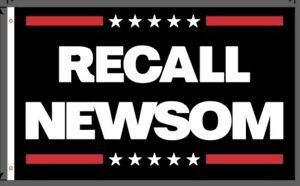 Recall Gavin Newsom Flag California Governor  Recall Flag 2021