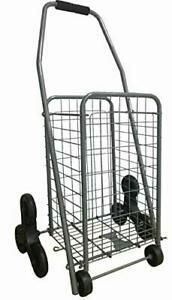 Mount Plus A20 Grocery Utility Shopping Cart | Stair Climber | Easily Collaps...