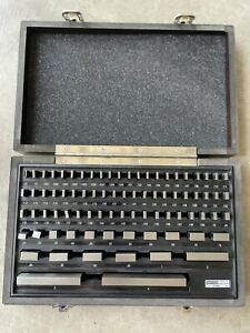 IM Gages 81 PC Rectangular Gage Block Set Economy Grade