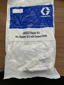 Graco AR5252 Repair Kit; Mix Chamber (02) with Cleanout Drills  *GENUINE Graco*