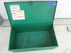 Greenlee 1230/31510 30&#034; x 16&#034; x12&#034;(H) Storage Box, Used