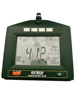 Extech SL130G (Green) Audio SPL Meter- LCD - with power supply - Compare at $260