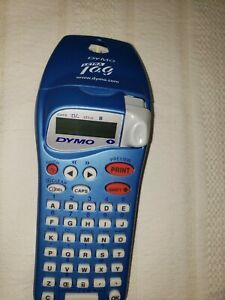 Dymo Letra Tag (Letratag) Label Maker -- Handheld -- N10926 -- Tested -- Blue