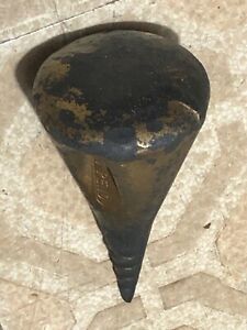 Vintage Oregon Point Wedge Log Splitter Cone Shape Steel Axe Tool Pat Pend