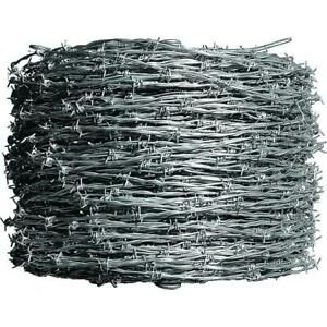 FARMGARD Barbed Wire Fencing 1,320 ft. 12-1/2 Gauge 4-Point Class I Durable.