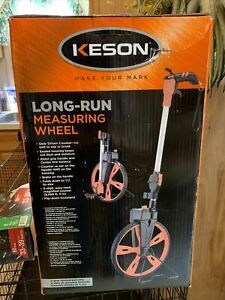 KESON RRT12 Measuring Wheel,Spoke,3 ft Circ,ft./in. Brand New In Box. No Returns