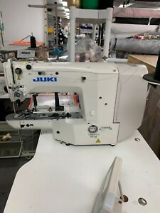 Juki LK-1903B-SS302 Lockstitch Button Sewing Machine, Stand, Computer Controlled