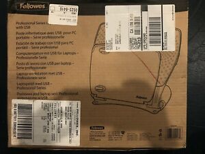 Fellowes 8024601 Professional Series Laptop, Workstation With USB.  Retail Box