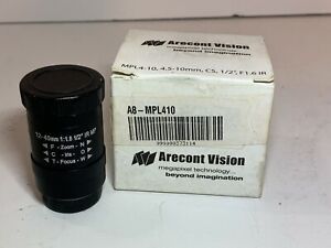 ARECONT VISION MPL4-10 Arecont 4.5-10mm, 1/2in, f1.6, CS-mount